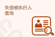 失信被执行人查询