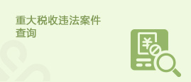 重大税收违法案件查询